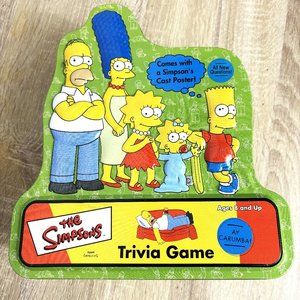 The Simpsons Trivia Game Metal Tin Box